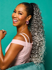 27" Glam Curls Pony | Synthetic Hair Clip In Extensions (Drawstring)