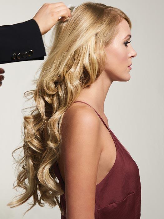 20" Invisible HF Synthetic Hair Extensions (1 Piece) | Halo