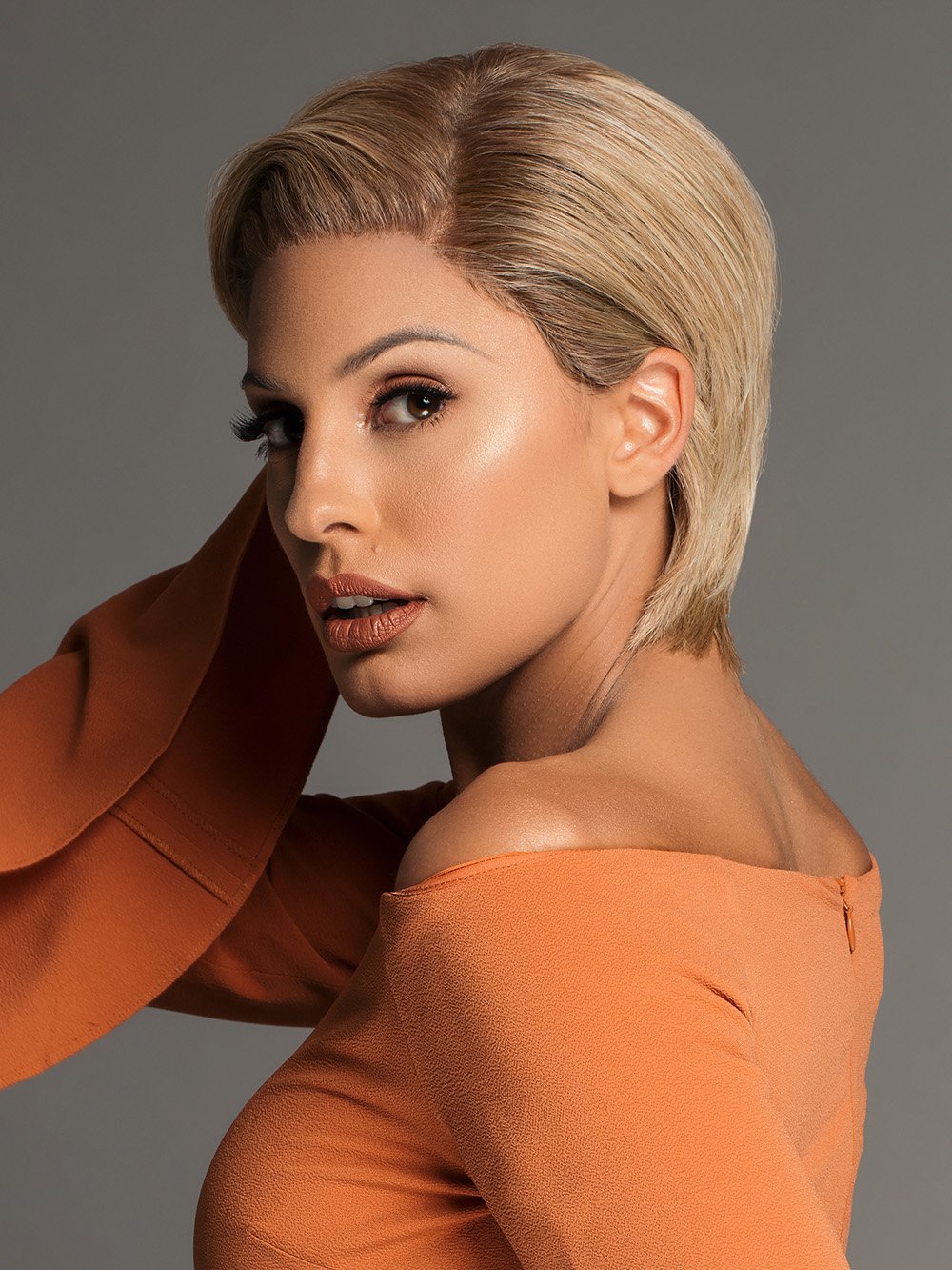 Allure | Human Hair/ Synthetic Blend Lace Front Wig (Mono-Top)