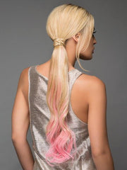 23" Color Splash Pony | HF Synthetic Ponytail (Wrap-Around)
