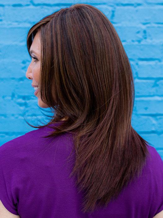 Ava | Lace Front Human Hair/ Synthetic Blend Wig