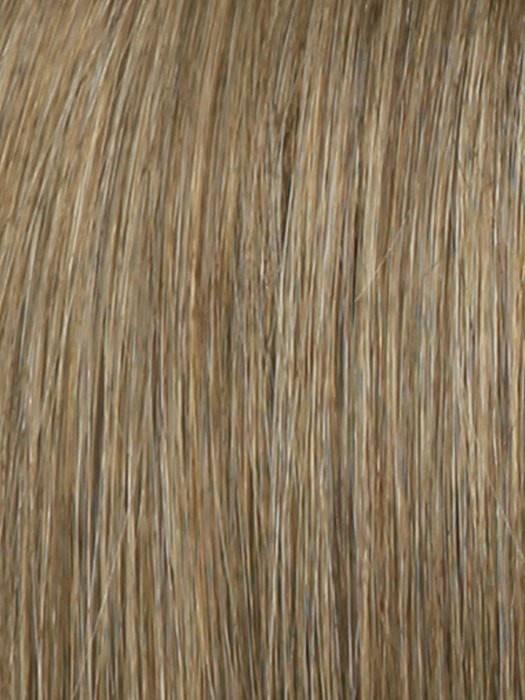 16" On Key | Human Hair Topper with Lace Front (Mono Top)