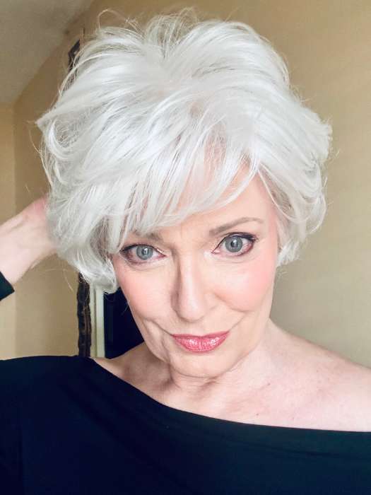 Aubrey | Human Hair/ Synthetic Wig (Hand-Tied)