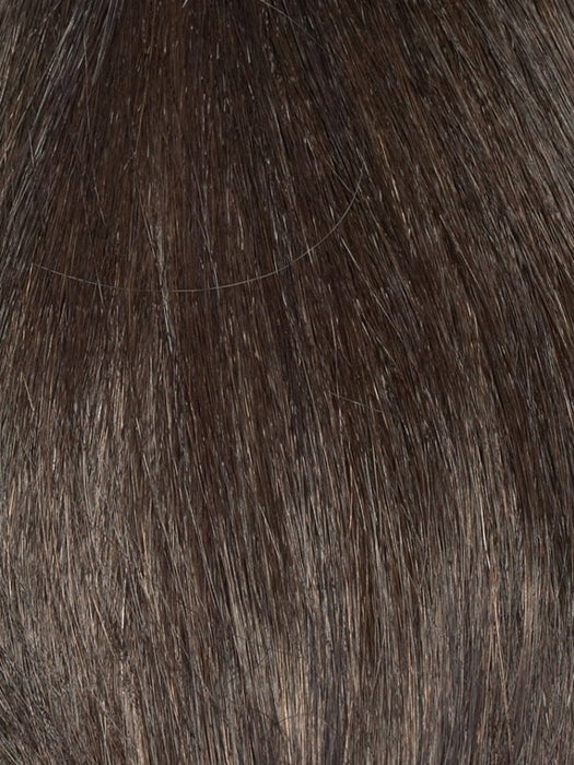 Barely There Straight 12" | Synthetic Hair Topper (Hand Tied)