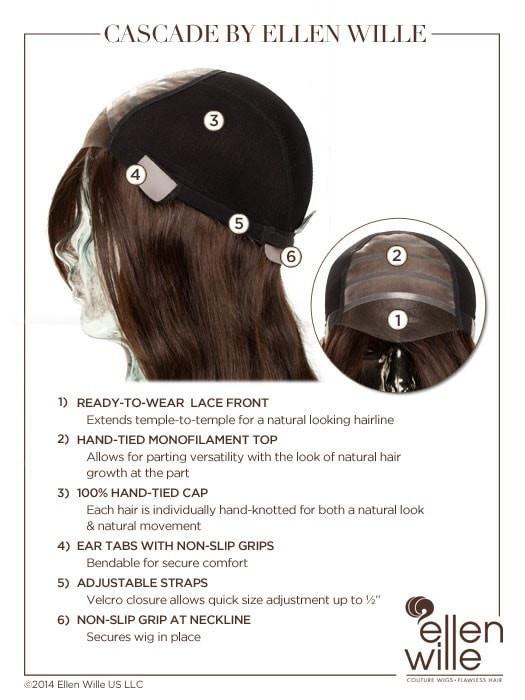 Cascade | Remy Human Hair Lace Front Wig (Hand-Tied) | DISCONTINUED