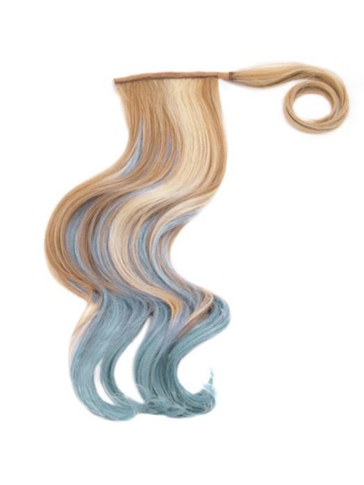 23" Color Splash Pony | HF Synthetic Ponytail (Wrap-Around)