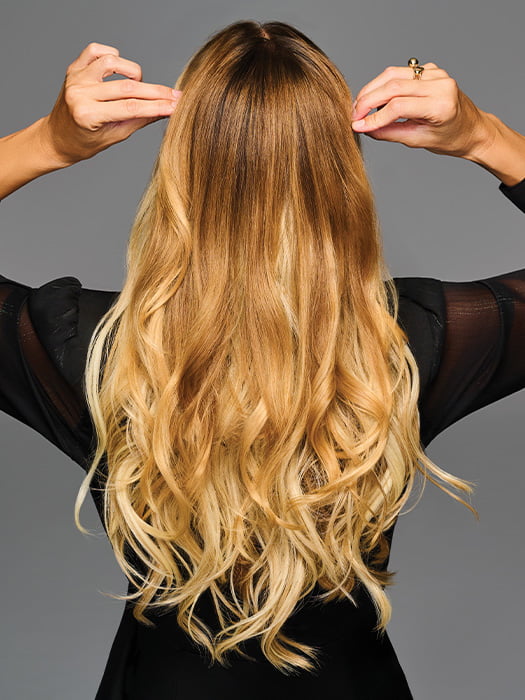 19" Wavy Invisible Extension | Synthetic Hair Hair Extension