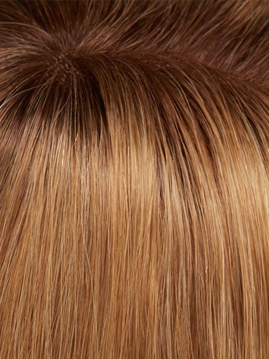 18" Top Form Exclusive Colors | Remy Human Hair Topper (Full Mono)